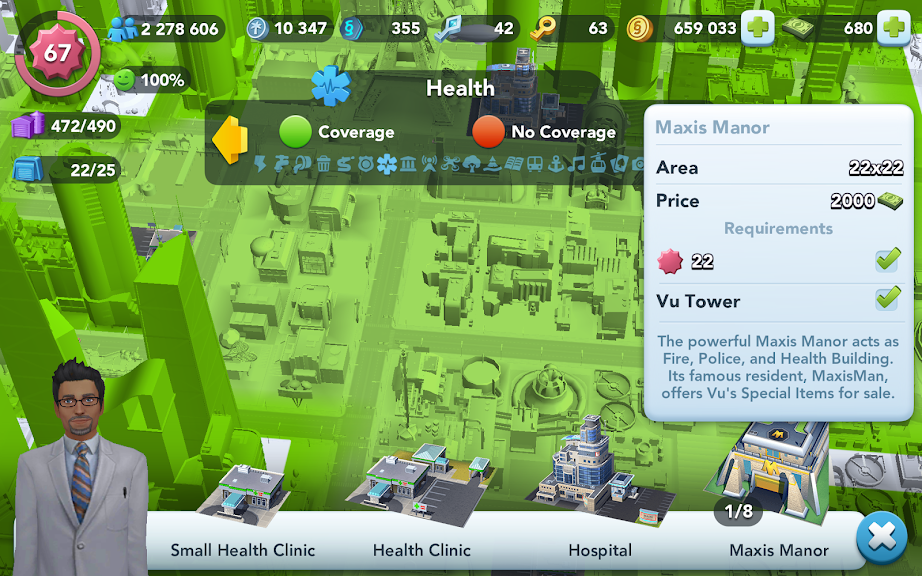 SimCity BuildIt Vu Tower Tips Friendslr Social Network