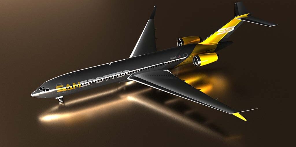 New Boeing 727 Rendering