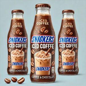 snickers iced coffee AI image 1